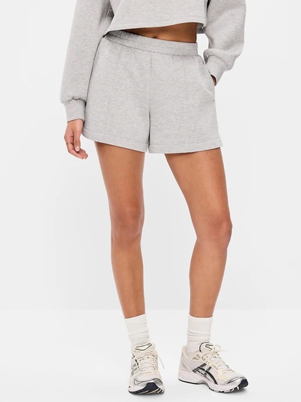 Old Navy High-Waisted Bounce Fleece Shorts